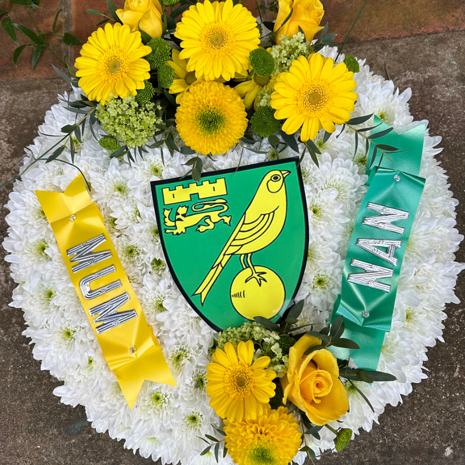 A graveside burial service